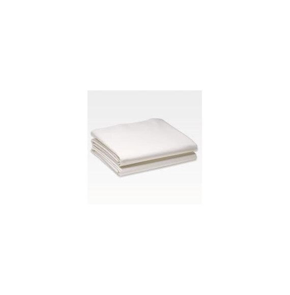 Pamut-vászon fehér lepedő 150x220 cm